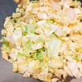 辛辛七味唐辛子's cooksnap of when they made ホットプレートで明太子チーズもんじゃ焼き.