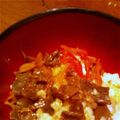 xxtakayox's cooksnap of when they made 牛ごぼう丼.