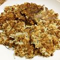 komutatata's cooksnap of when they made オールブランお好み焼き.