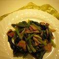 なっち船長's cooksnap of when they made 小松菜とベーコン炒め.