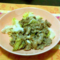emi156's cooksnap of when they made 豚肉の塩タレ炒め.