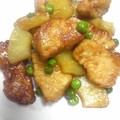 まゆみ母ちゃん's cooksnap of when they made 給食レシピ＊まぐろとパインの揚げ煮.