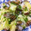 ひろむず's cooksnap of when they made ★アサリとキャベツのワイン蒸し★.