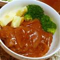 ﾁﾄチト's cooksnap of when they made 煮込みハンバーグ.