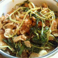 はしやすめ1号's cooksnap of when they made 水菜と油揚げのさっと煮.