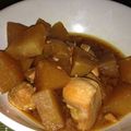 BellmanM's cooksnap of when they made 鶏肉と大根の味噌煮♪.