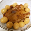 ぽぴぽぴ's cooksnap of when they made 鶏とうずらの照り煮.