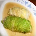 もこちゃん３'s cooksnap of when they made 白菜あんかけロール.