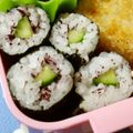 Natsutach's cooksnap of when they made お弁当に✿ふりかけ細巻き☆きゅうり入り.