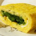Natsutach's cooksnap of when they made お弁当✿朝ごはんに✿ほうれんチー卵焼き.