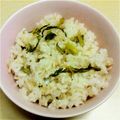 Barbie♡♡♡'s cooksnap of when they made 大根の葉（カブ）で簡単！混ぜご飯！.