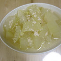 linderyley's cooksnap of when they made 鶏白だしで作る☆冬瓜と鶏ひき肉の煮物♪.