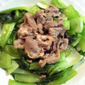 ふだまるこ's cooksnap of when they made ♪青梗菜とほうれん草のごま油いため♪.