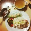 ＊ ayts ＊'s cooksnap of when they made シンガポールチキンライス　塩麹タレ添え.