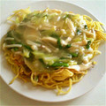 Naaaai's cooksnap of when they made お鍋の残りdeあんかけ焼きそば.