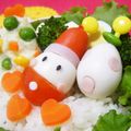 キャシーキャサリン's cooksnap of when they made ウインナー帽子のサンタクロース☆彡.