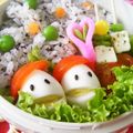 キャシーキャサリン's cooksnap of when they made ちょっとカラフルな❤かまぼこ（キャラ弁）.