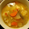 hannah10's cooksnap of when they made お野菜たっぷりの豚汁.