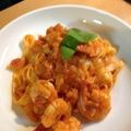 minaraityu's cooksnap of when they made 海老&ガーリッククリームのフェットチーネ.