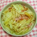 さくら＊ねこ's cooksnap of when they made 子供喜ぶマヨ焼きうどん.