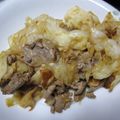 ＠ブルーホール's cooksnap of when they made 簡単☆豚肉とキャベツの豆板醤炒め.