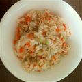 harukagon's cooksnap of when they made 塩鮭で鮭炒飯☆.