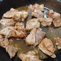 ysakY's cooksnap of when they made 豚モモブロックでオニオンサイコロステーキ.
