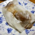 プチ★パティシエール's cooksnap of when they made 塩バナナ・マシュマロ・クリチの焼き春巻き.