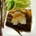 himeღ's cooksnap of when they made 生鯖の七味焼き　おろし醤油添え.