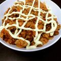 ぷうこ＠料理初心者's cooksnap of when they made 失敗しない☆納豆キムチ炒飯withレタス.
