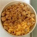 みなちさりん's cooksnap of when they made 簡単弁当！　　二色丼+α.