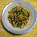 まんまるまうちゃん's cooksnap of when they made ぱぱっと簡単!　にらもやし炒め.