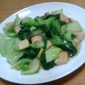 あみぃごママ's cooksnap of when they made チンゲン菜（青梗菜）とエリンギの炒め煮♡.