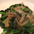 nososon's cooksnap of when they made 玉ねぎとほうれん草炒めのチーズ和え.