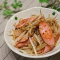 bobitin's cooksnap of when they made もやしの塩麹きのこ炒め.