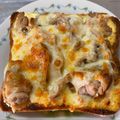★なみ☆'s cooksnap of when they made 焼き鳥缶で♪チーズ照り焼き風トースト♪.