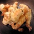 １８７５'s cooksnap of when they made トースターで♪鶏皮から揚げ スープもね.