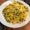 麻's cooksnap of when they made うどんで♡なんちゃって洋風チーズチヂミ.