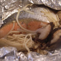 tomokoshiawase's cooksnap of when they made ☆鮭ときのこのホイル蒸し☆.