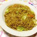 Spoon猫's cooksnap of when they made 我が家の～ソバ飯～.