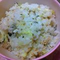 ゆうら♪。's cooksnap of when they made キャベツ混ぜご飯.