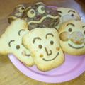 はらぺこり☆'s cooksnap of when they made アンパンマンと仲間たち　濃厚クッキー♪.