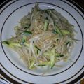 ねこパピュ's cooksnap of when they made 四葉亭♪学校給食きゅうりともやしのサラダ.