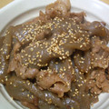 しょうみらくる's cooksnap of when they made 蒟蒻と豚バラ肉のピリ辛炒め.