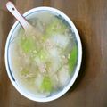 ooochan's cooksnap of when they made 豚挽と白菜の中華スープ.