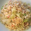 アコレモネード's cooksnap of when they made じゃこと桜エビのレタス炒飯.