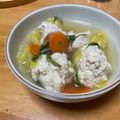 なっさん姫's cooksnap of when they made スープが美味しい簡単♪*豆腐鶏だんご鍋*.