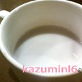 kazuminl6's cooksnap of when they made あんこ牛乳.