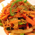 月見なっとう's cooksnap of when they made 切干大根の焼きそば風.