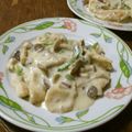 しのばぁたん's cooksnap of when they made 鶏肉とねぎの醤油バターミルク炒め.
